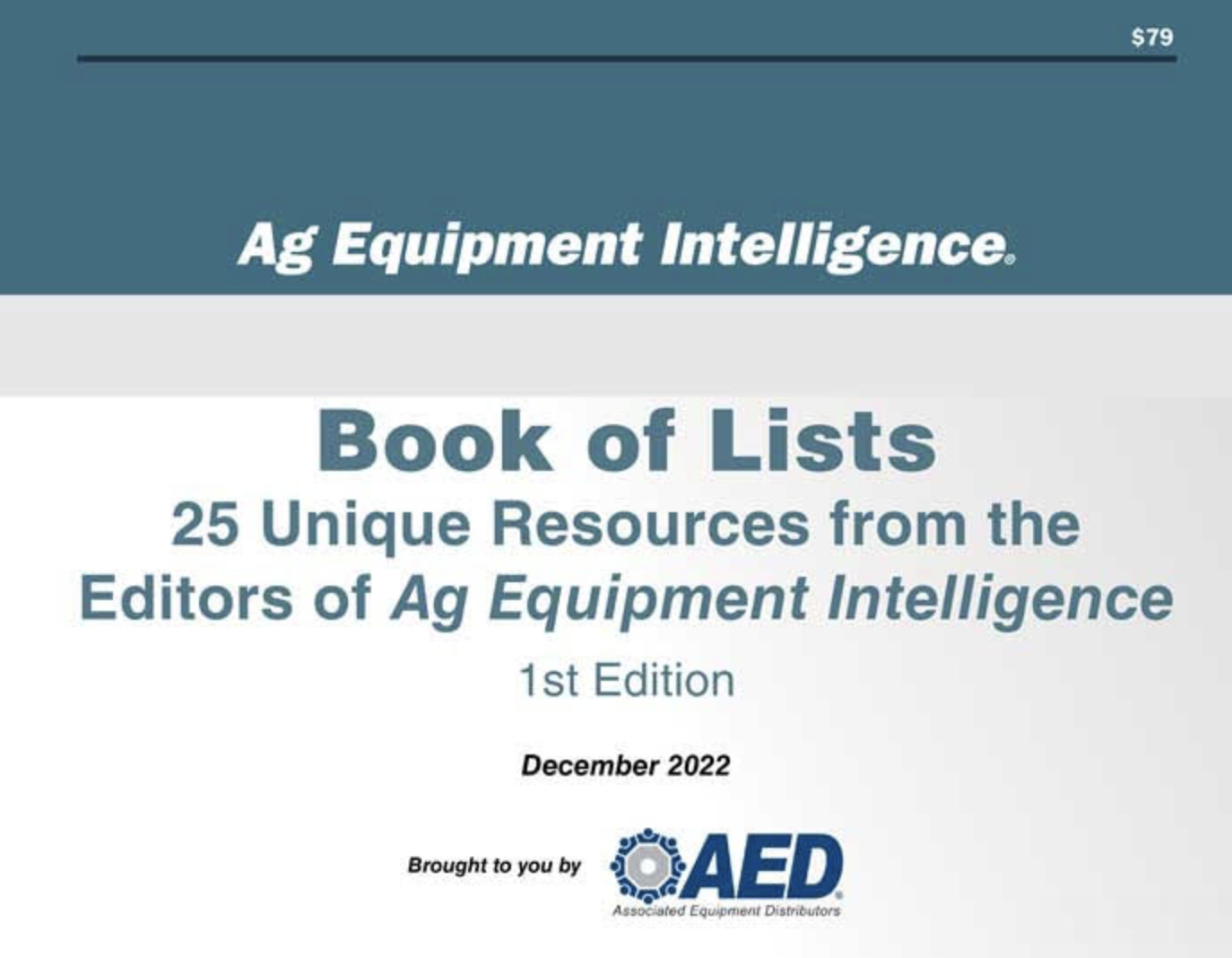 Ag Equipment Intelligence Book of Lists