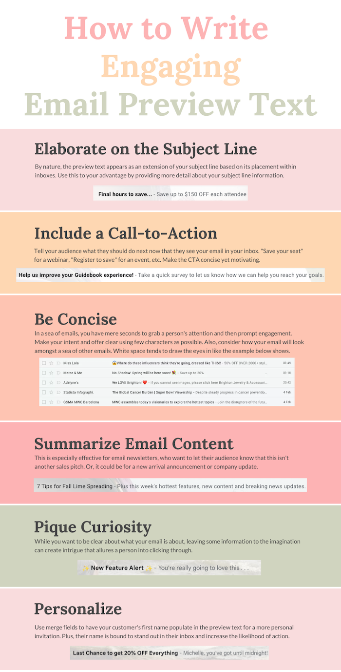 How to Write Engaging Email Preview Text