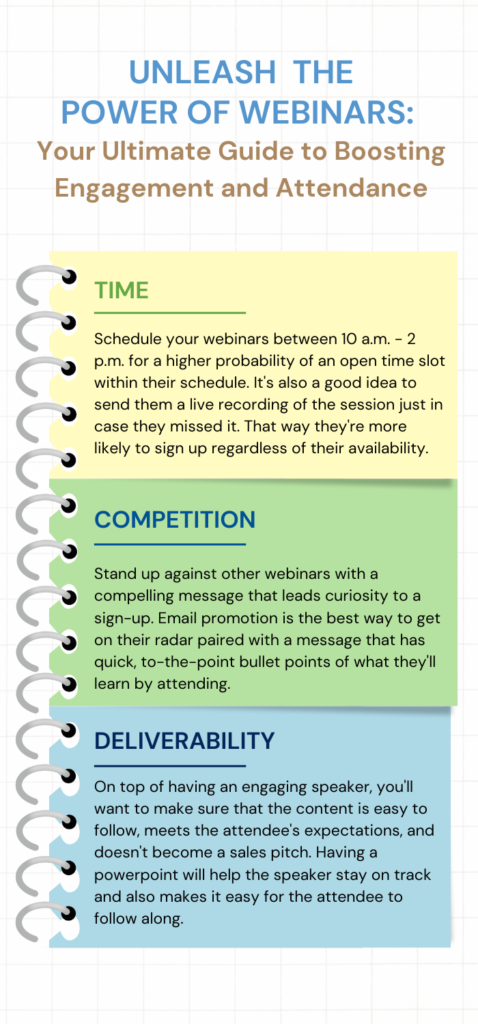 Boost Webinar Engagement Attendance
