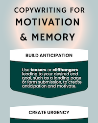 Creating Emotional Investment in Your Brand: Copywriting for Motivation & Memory