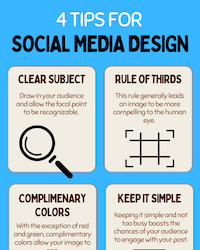 4 Eye-Catching Design Tips for Social Media | Read More