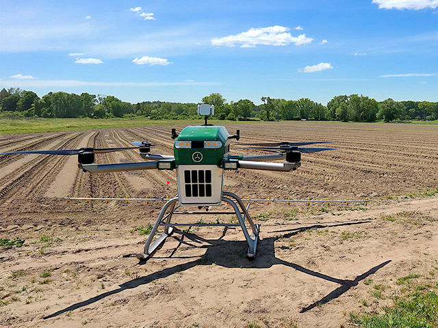 SC1 Autonomous Electric Drone Sprayer